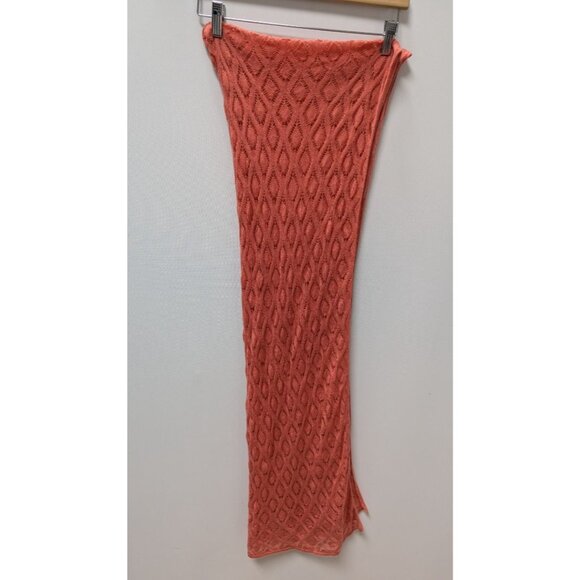 Nordstrom Peach Cashmere Shawl Scarf - Picture 1 of 5